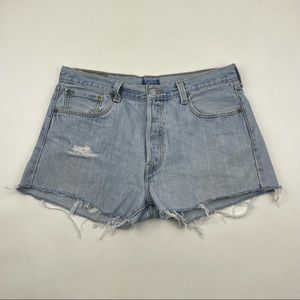 Vintage Levi’s 501 High Waist Jean Shorts